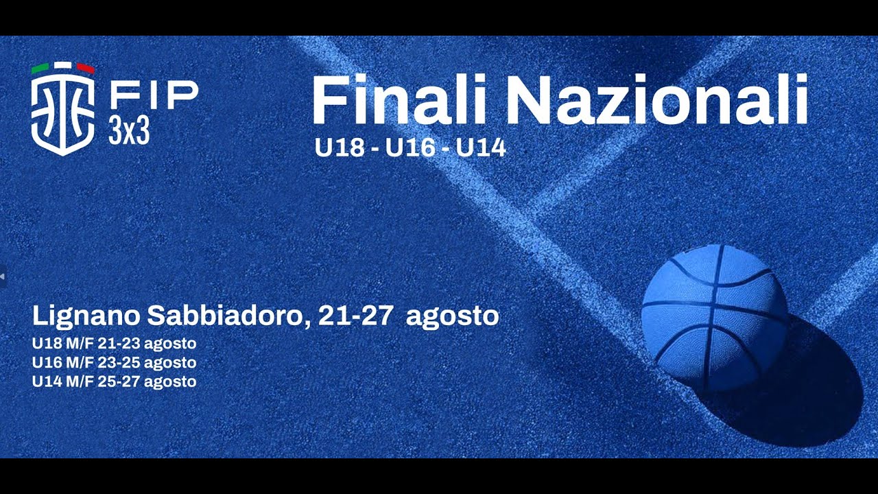 Finali Nazionali Giovanili 3×3 U14 - Lignano Sabbiadoro - YouTube