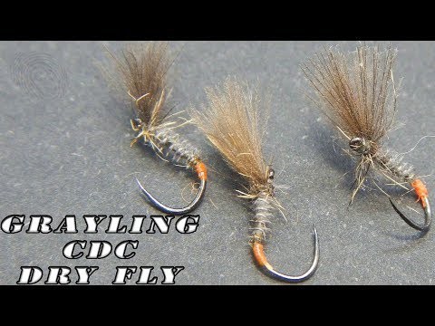 Fly tying: Grayling CDC Dry Fly