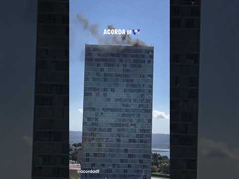 Fumaça preta no Congresso Nacional assusta brasilienses