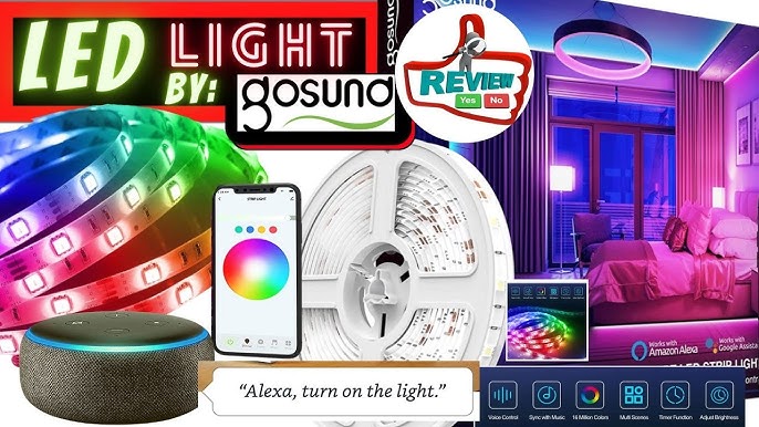 Le meilleur ruban LED Adressable RGBIC Wi-Fi/Bluetooth-Govee 