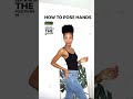 Posing References. How to pose hands.@KAMLAKAY IG/TT #posingreference #posingtips #modelingcoach