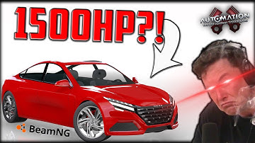 Building An ELECTRIC Hyper Sedan!! Automation - BeamNG
