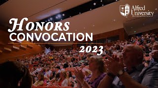 Honors Convocation 2023 | Alfred University