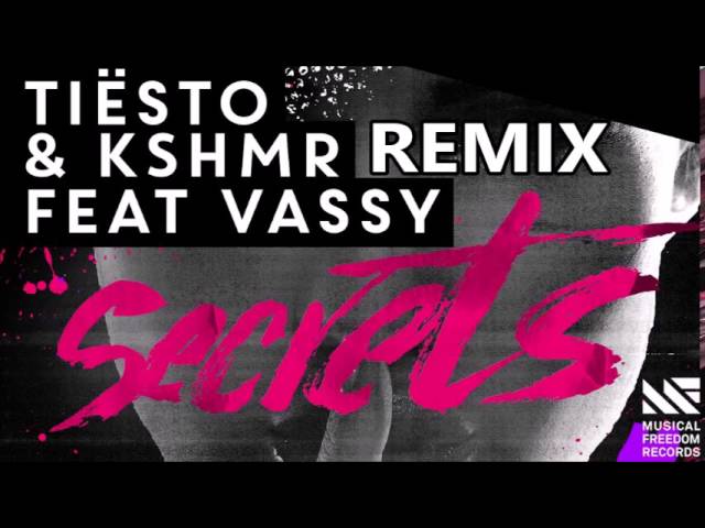 Tiesto & KSHMR Feat. Vassy - Secrets (Marco Black Remix) OUT NOW