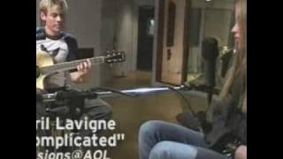 'Avril Lavigne 'Complicated' from Sessions@AOL' Video Avril Lavigne AOL Music2