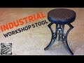 How to make an adjustable height workshop stool