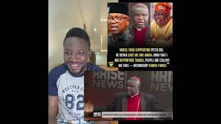 Charismatic Bishops has gone to endorse Tinubu because Obi did not give them money last election