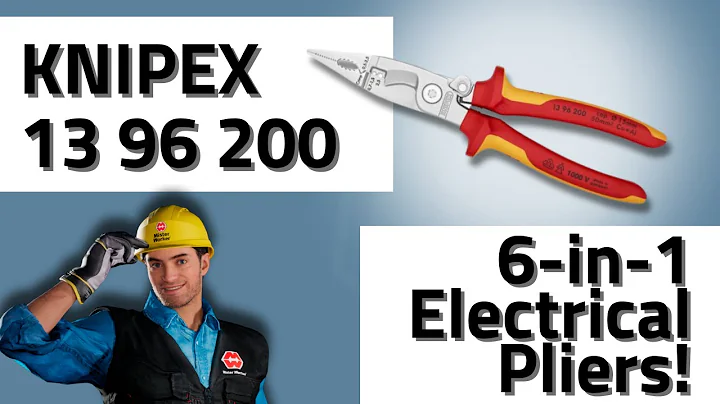 KNIPEX 13 96 200 Review 2025 – 6-in-1 Electrical Pliers!