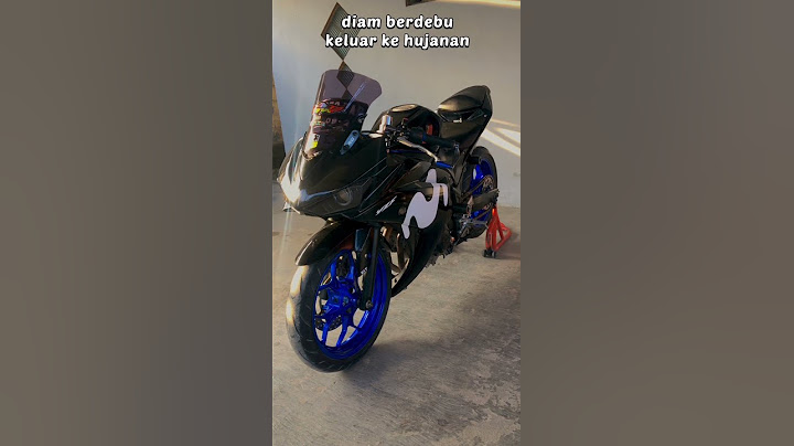 #cinematic diam berdebu sekali keluar 😣 #r25yamaha