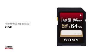 Karta pamięci SONY SF64UX2 64GB