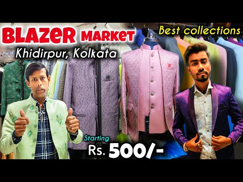Kolkata Blazer Market Wholesale Blazers In Kolkata Khidirpur Blazer Market Starting 250