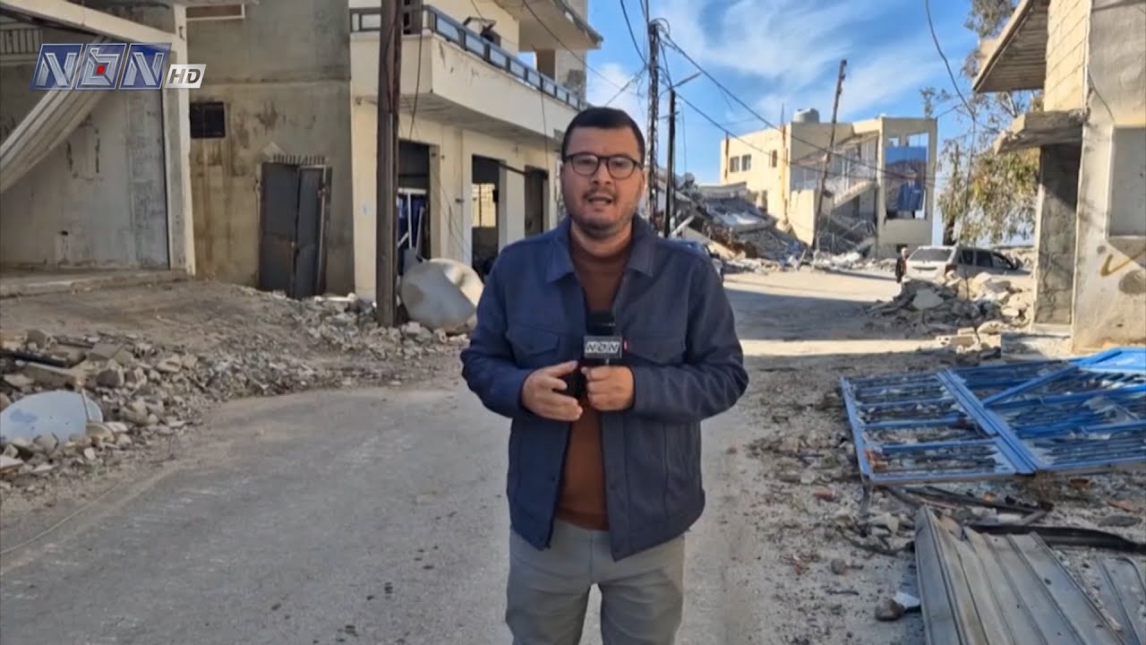 الزميل علي عطوي ينقل المشهد من ساحة بلدة كفرشوبا