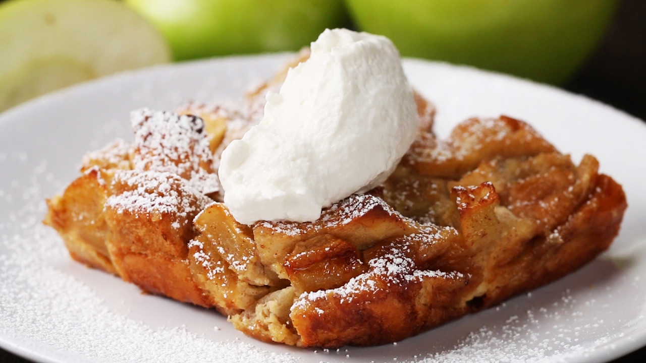 Apple Cinnamon French Toast Bake | Tasty