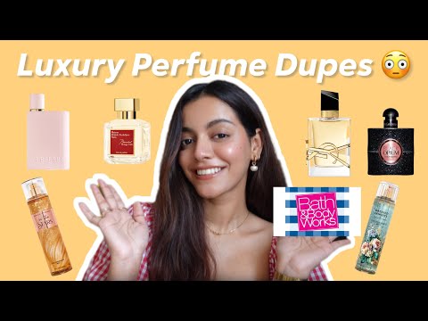 BBW Dupes of High End Luxury Perfumes ✨ Smell expensive on a budget 🤍