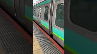 E231系0番台マト111編成　快速松戸行き　南千住駅到着