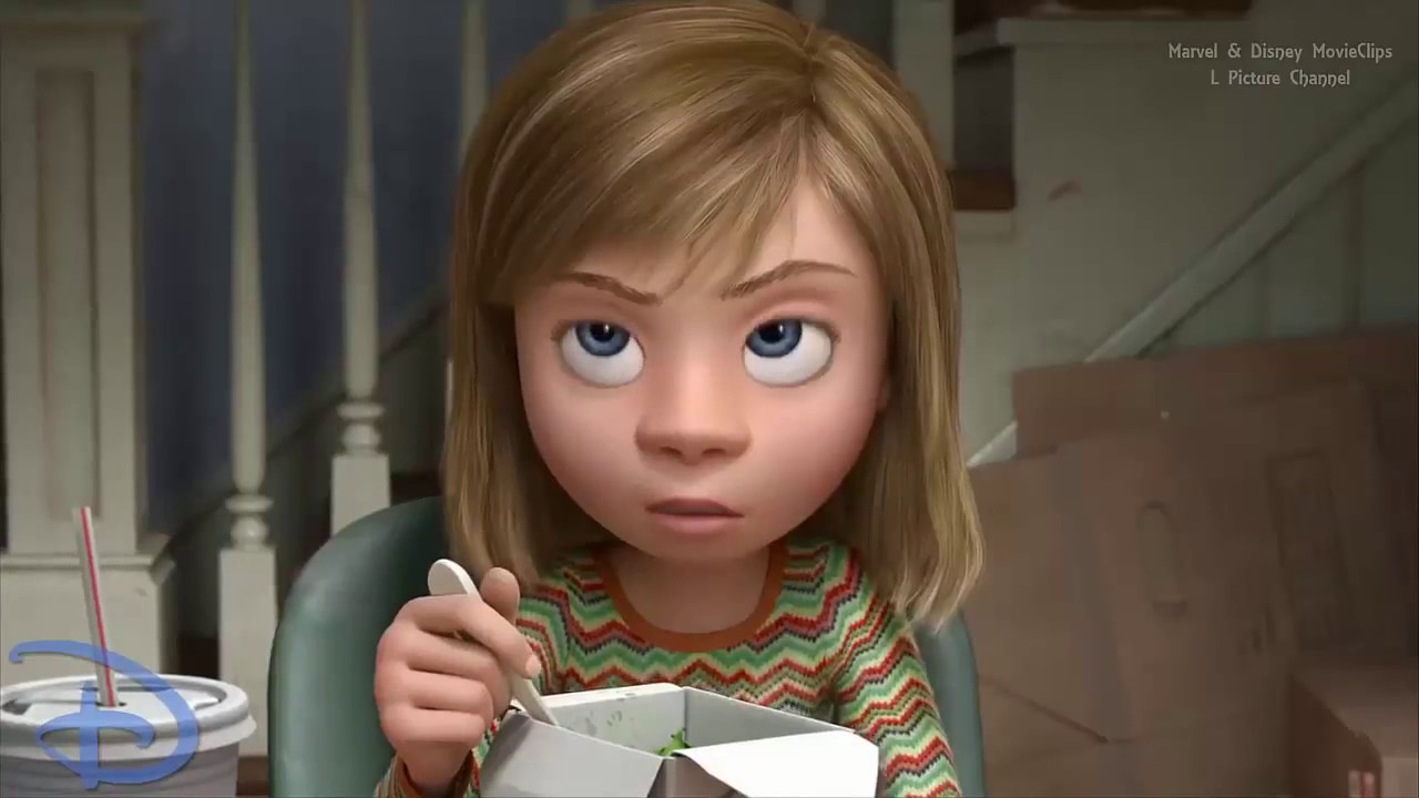 Inside Out - Riley Memorable Moments - Riley Without Emotions HD - YouTube