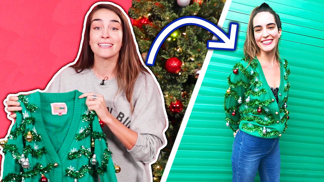 Ugly christmas sweater youtube Clearance