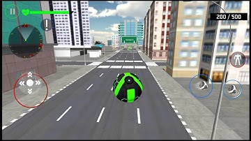 Green Ball Robot Car Robot Game - Android Gameplay Part 2