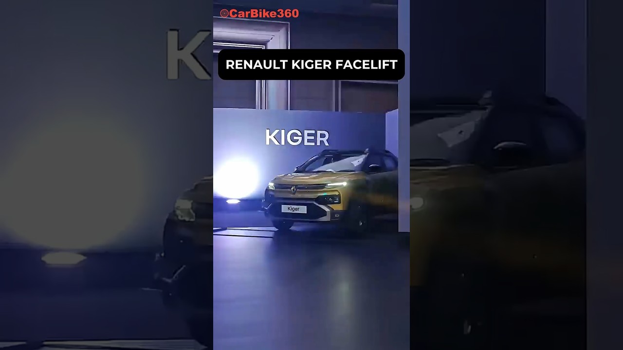 New Renault Kiger Facelift 2025 | Stylish Design & Advanced Comfort Features