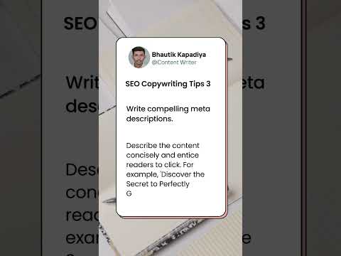 seo tips for external SEO