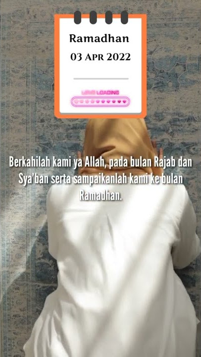 STORY WA MENJELANG BULAN RAMADHAN 2022 | RINDU BULAN RAMADHAN #Shorts