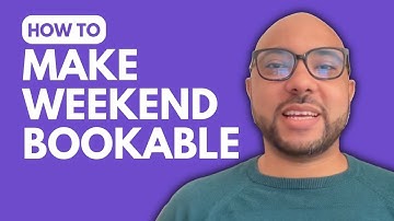 How to Make Weekend Days Available for Booking in Hostinger Website Builder Appointment System