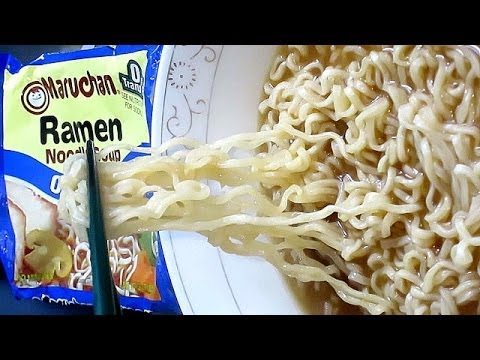 No 5255 Maruchan Ramen Usa Noodle Soup Oriental Flavor Youtube