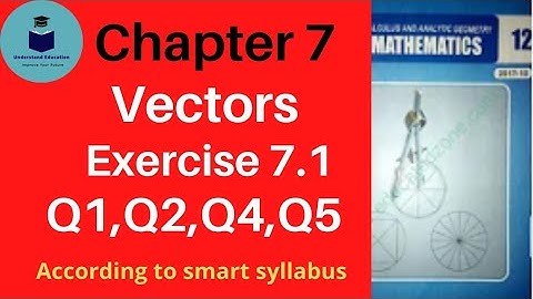 12 class Math Chapter 7 exercise 7.1 Question 1 to 5|| FSC part 2 math