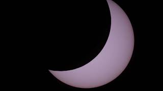 Partial solar eclipse time-lapse - Nuremberg 2015-03-20