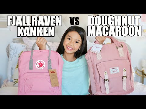 Fjallraven Kanken vs Doughnut Macaroon Backpack