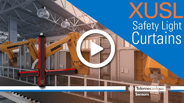 XUSL4M: The Muting Safety Light Curtains from Telemecanique Sensors