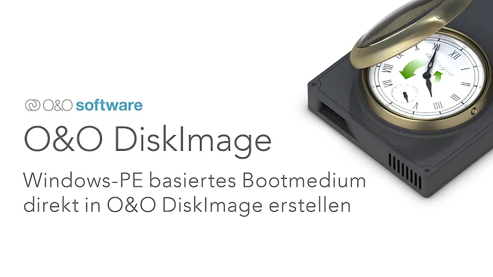 O&O DiskImage – Windows-PE basiertes Bootmediumdirekt in O&O DiskImage erstellen