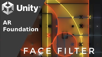 How to create a Face detection (face filter) app using unity (AR foundation)