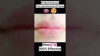 ?No More Dark Lips | Pink Lips Naturally At Home ? lips lipcare skincare shorts shortsfeed