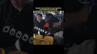 Download Lagu Seokjin attended Hobi’s concert with his new bestfriend Jonathan😎 #jin #shorts #jhope MP3