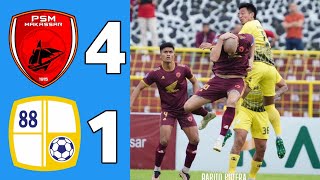 Highlight PSM Makassar Vs Barito Putera 4-1 | BRI Liga 1 #psm