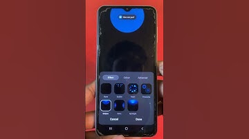 How to enable edge lighting in Samsung phone ...##tipsandtricks #samsung