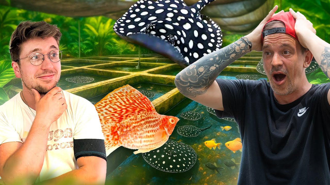 ON PART ACHETER DES POISSONS D’AQUARIUM DANS LES FERMES GÉANTES  ! ( avec @Gab Aqua)