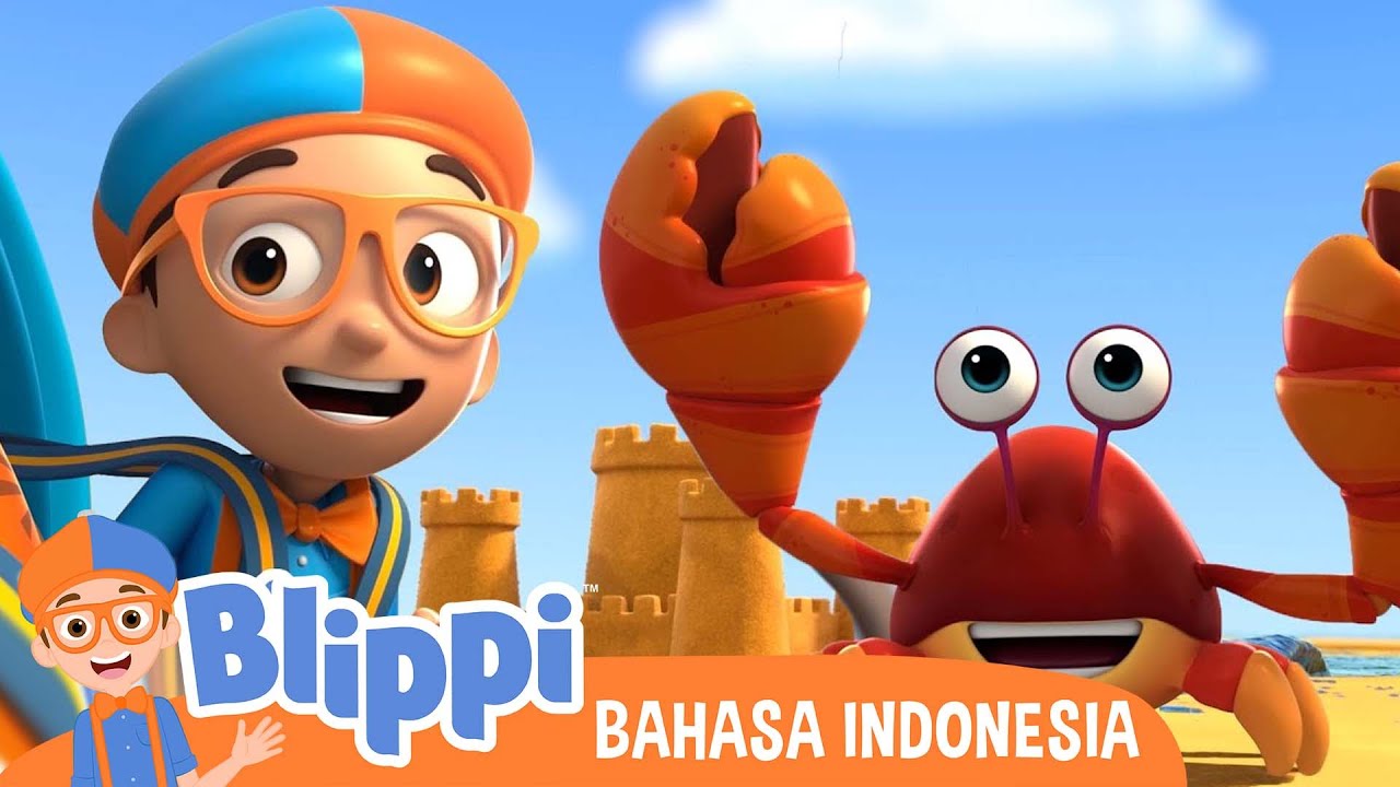 Istana Pasir | Blippi Bahasa Indonesia - video anak-anak - YouTube