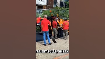 Why commercial paving jobs are typically easy #blacktop #asphalt #construction #pavement