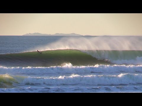 Surfing Sunset Beachbreak BARRELS | California