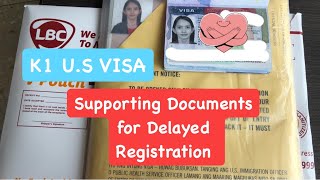 K1 U.S Visa Supporting Documents for Birth Certificate Delayed Registration (Tagalog)