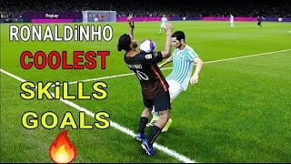 PES 2020 - Ronaldinho Coolest Goals & Skills