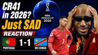Portugal Dr Congo Reaction Post Match Analysis World Cup 1-1 Cristiano Ronaldo Is Washed