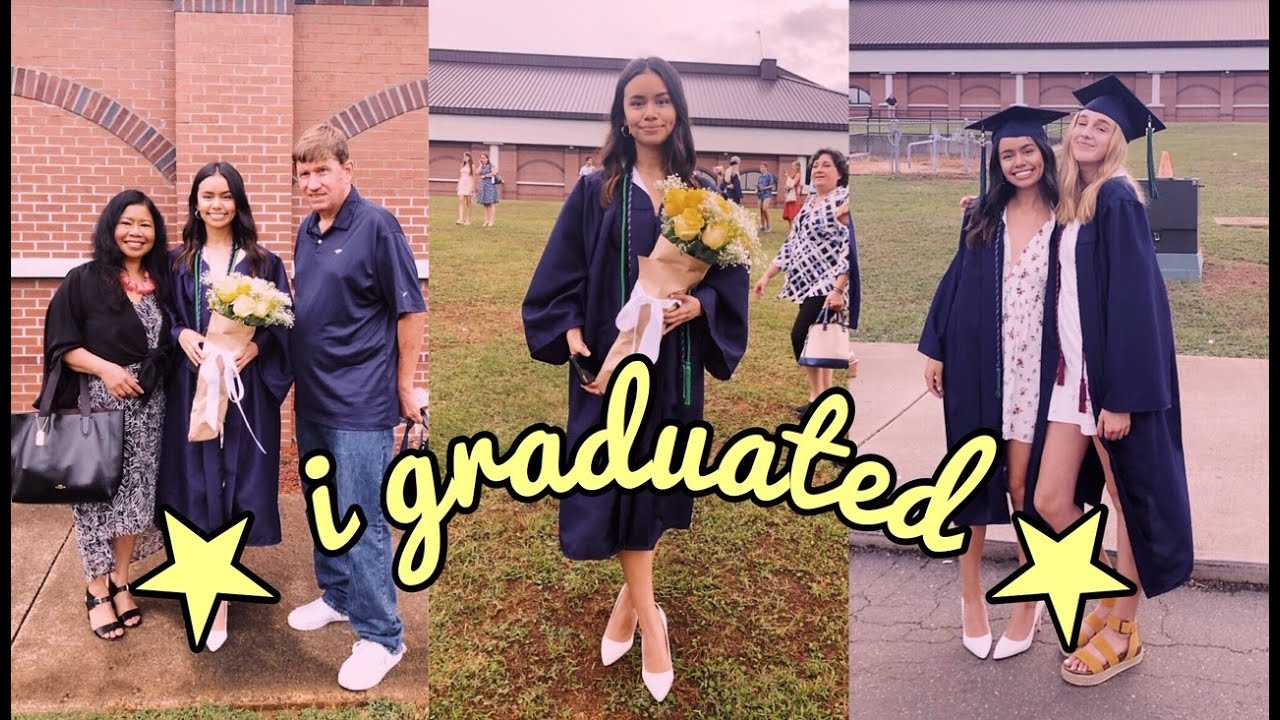 i graduated high school! grwm + vlog | Sara Michelle - YouTube