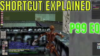 P99 EverQuest how to do shortcut in City of Mist to access 2nd level walkways Project 1999 EQ Green