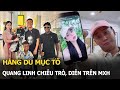 Hng du mc t quang linh chiu tr din trn mxh