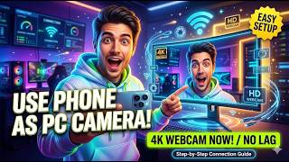 How to Use Your Phone as a Camera for PC | for free | essay