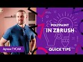 ArtCraft — Quick Tip #10 — Polypaint in ZBrush Full