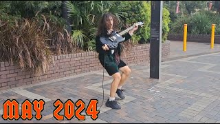 AC/DC - Boogie Man LIVE by Angus Young Street Performer (May 2024 Part 13)